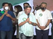 “Jamais serei covarde”, diz Cabo Bebeto na convenção de JHC e Lessa