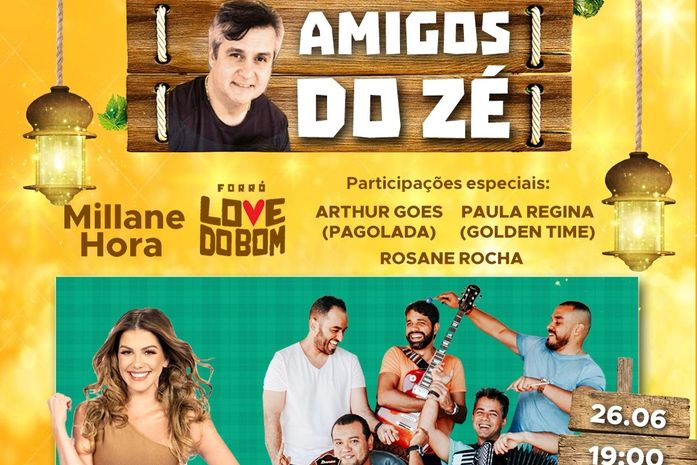 Arraiá beneficente é montado para arrecadar recursos para tratamento de delegado com Covid-19