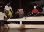 Quatro pessoas são resgatadas após barco naufragar durante pescaria em Penedo