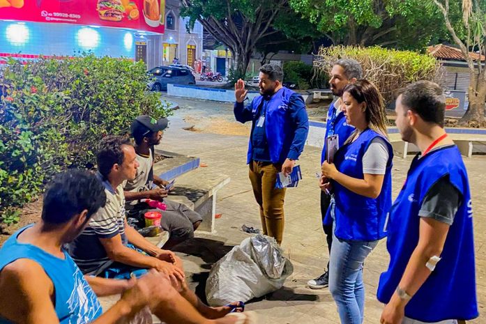 Seprev promove busca ativa e atendimento a pessoas em situação de rua em Maceió e Arapiraca