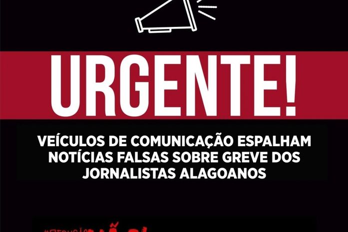 Greve dos Jornalistas: nota divulgada pelas empresas não leva a verdade para sociedade