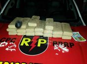 Tabletes foram apreendidos em residência na grota do Rafael