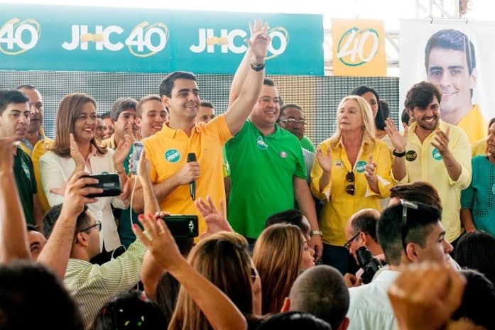 Lançamento da candidatura de JHC