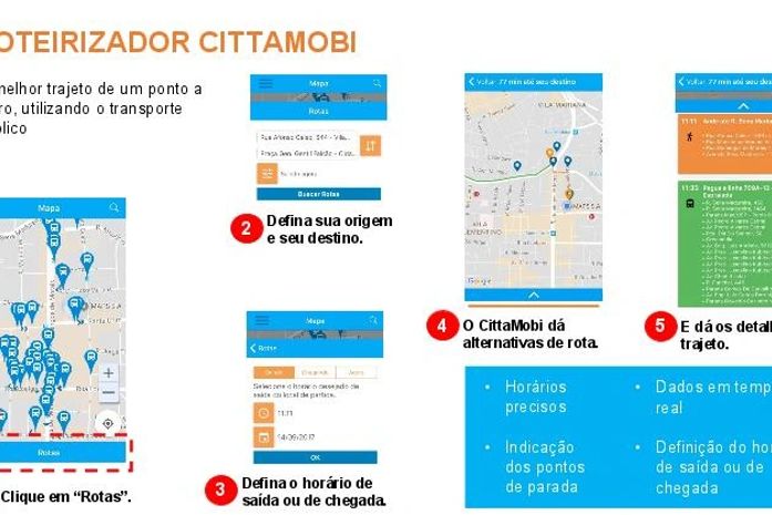 Saiba como funciona o recurso de rotas do transporte coletivo