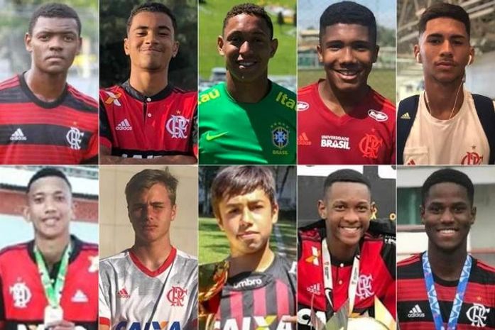 Vítimas da tragédia no Ninho do Urubu