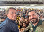 Lideranças bolsonaristas convocam para motociata com presidente Bolsonaro dia 28