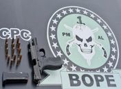 PM apreende três armas durante ações em Maceió, Maragogi e Piranhas