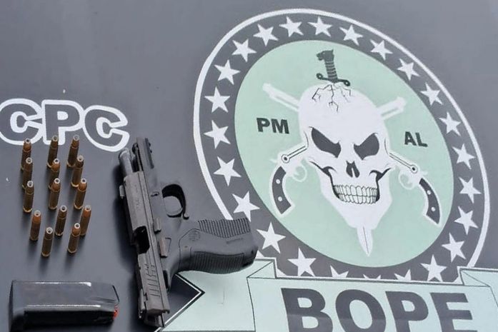 PM apreende três armas durante ações em Maceió, Maragogi e Piranhas