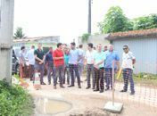 Durante o Viva Marechal, prefeito Cláudio Filho Cacau vistoria obras em execução na Massagueira