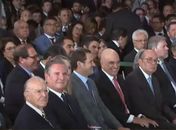 Presente na posse de Lewandowski, Collor é esquecido em discursos