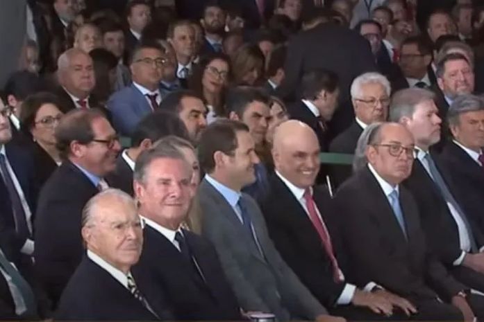 Presente na posse de Lewandowski, Collor é esquecido em discursos