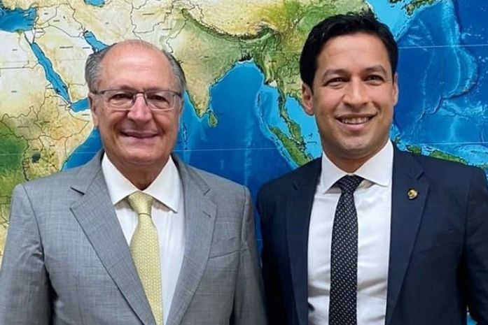 Geraldo Alckmin e Rodrigo Cunha