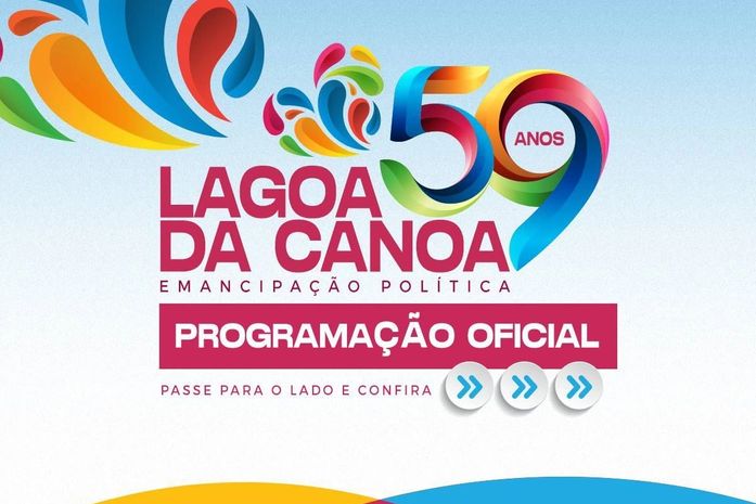 Lagoa da Canoa 59 anos: Programação será marcada por inaugurações de obras e ações sociais