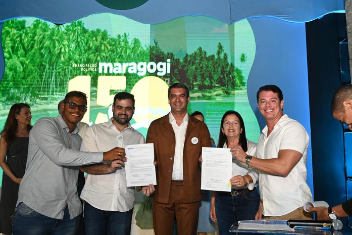 Maragogi celebra 150 anos de emancipação com dia histórico de inaugurações, atos cívicos e grandes shows