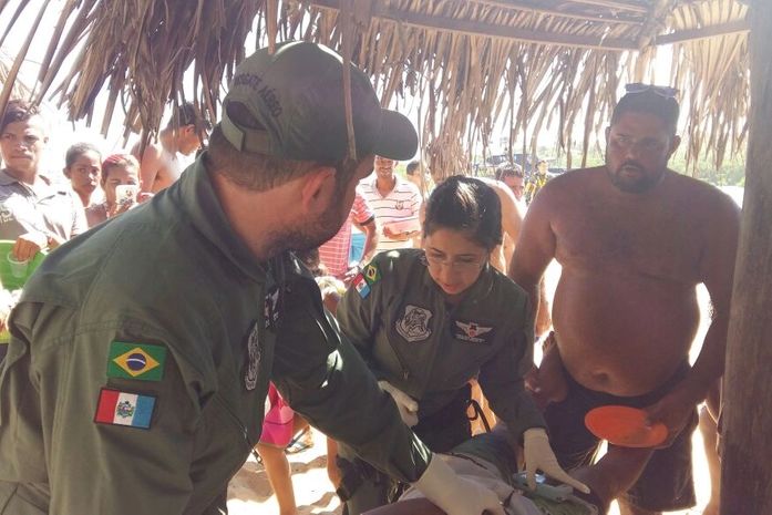 Homem se afoga ao resgatar duas crianças em praia