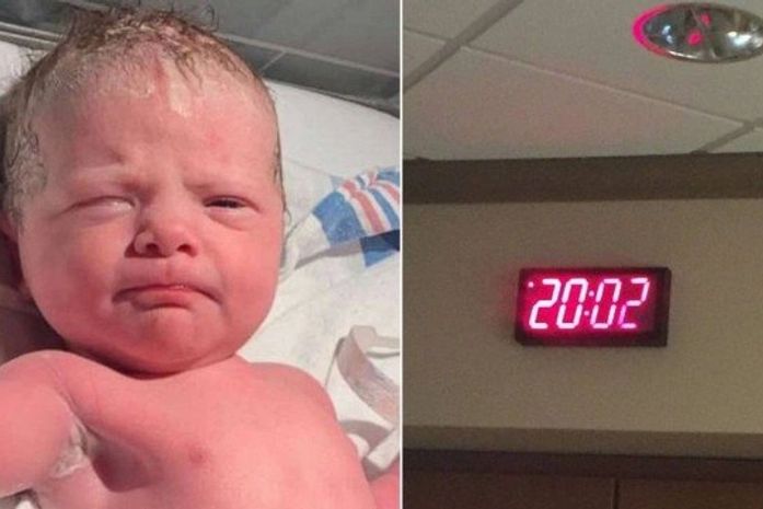 Rose nasceu às 20h02 do dia 02/02/2020, após 20 minutos de trabalho de parto.