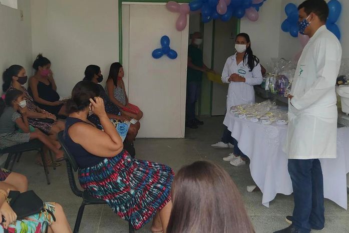 Saúde de Branquinha promove I Oficina de Gestantes