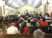 Faltando dois dias para o simulado de evacuação, moradores do Pinheiro recebem novas instruções sobre o plano