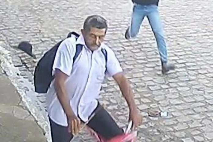 

Câmeras flagram momento que homem é espancado até a morte; briga familiar por guarda de neta teria motivado crime, diz PC