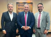 Em Brasília prefeito se reúne com governador, ministro, senador e deputado na busca de apoio para Porto de Pedras
