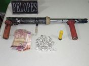 Suspeito de tráfico de drogas e porte ilegal de arma é preso no Sertão