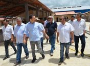 Prefeito de São Miguel dos Campos e governador Renan Filho visitam obras no município