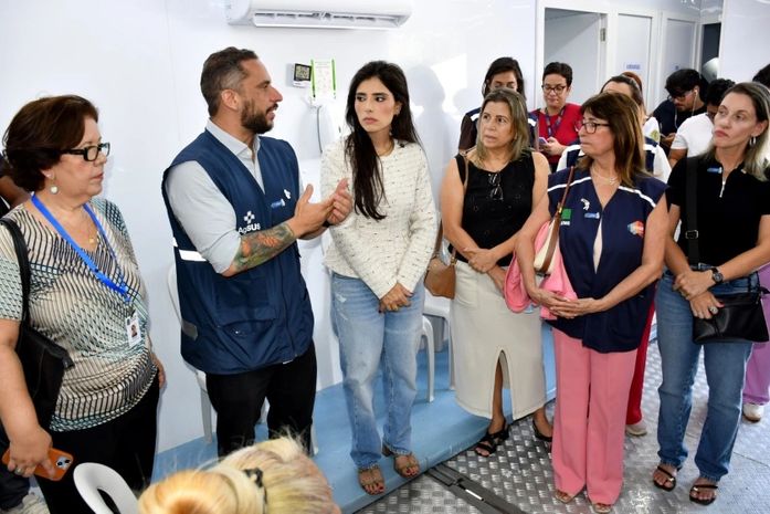 Ministério da Saúde visita Carreta da Saúde da Mulher e destaca ampliação da assistência em Maceió