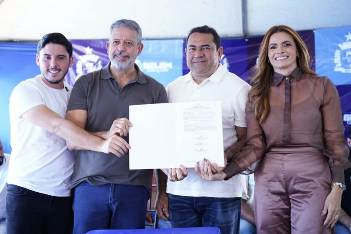 Belém cada vez melhor: nova pavimentação e investimentos na saúde marcam agenda com Arthur Lira