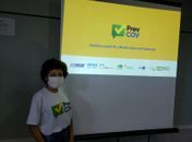 Equipe da PrevCov atua com este uniforme.