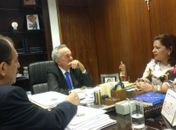 Em Brasília, presidente do STPLAL pede apoio a PEC 59