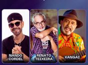 Renato Teixeira, Xangai e Nando Cordel fazem show inédito em Maceió