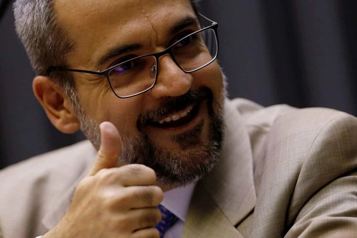 O ministro da Educação, Abraham Weintraub