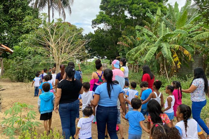 Baobá do Quilombo Birrus, em Teotônio Vilela é fonte de conhecimento ancestral para crianças