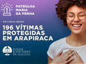 Patrulha Maria da Penha já protegeu quase 200 mulheres em Arapiraca