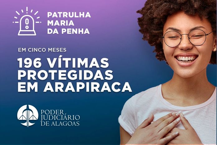 Patrulha Maria da Penha já protegeu quase 200 mulheres em Arapiraca