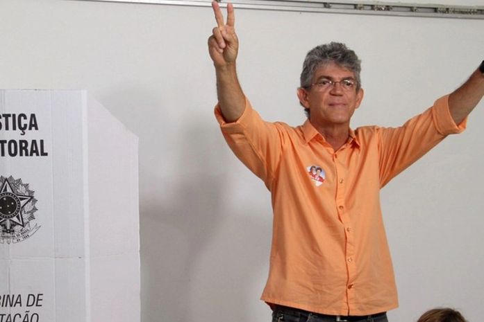 Ricardo Coutinho foi reeleito para o governo da Paraíba (Foto: Francisco França / Jornal da Paraíba)