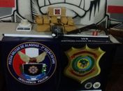 Drogas apreendidas na operação