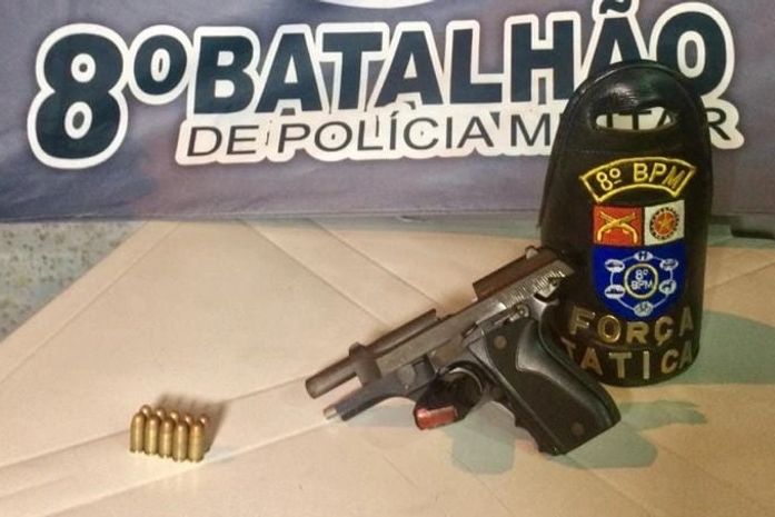 PM apreende arma 