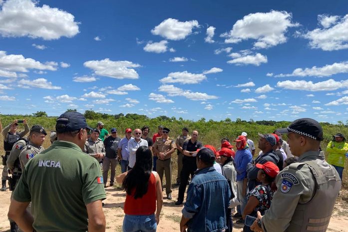 SSP atua na mediação de conflito em assentamento do MST em São Sebastião