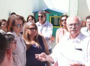 Vereadores prestigiam revitalização de creche no Manoel Teles