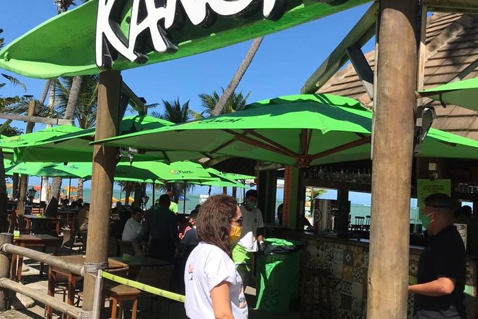 Até o final de semana reabertura de bares e restaurante deve chegar a 70%