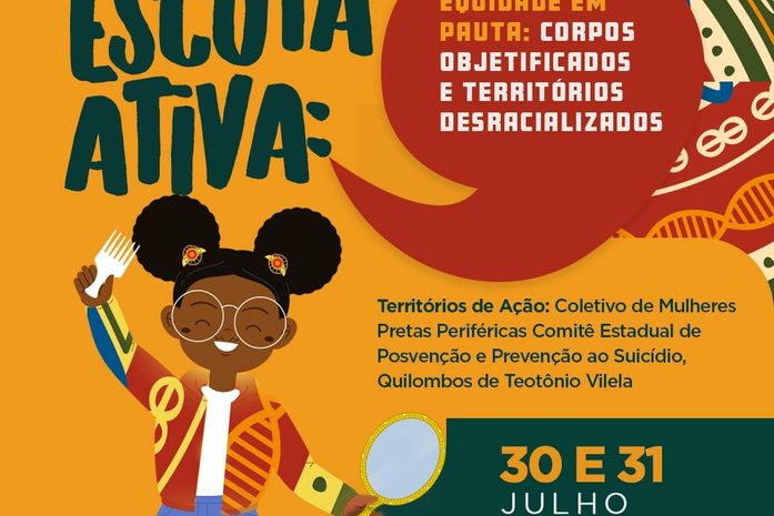 Dias 30/31 de julho tem uma equipe de Diversidade do HAOC,  chegando em Alagoas, para a “Escuta Ativa: Equidade em Pauta”