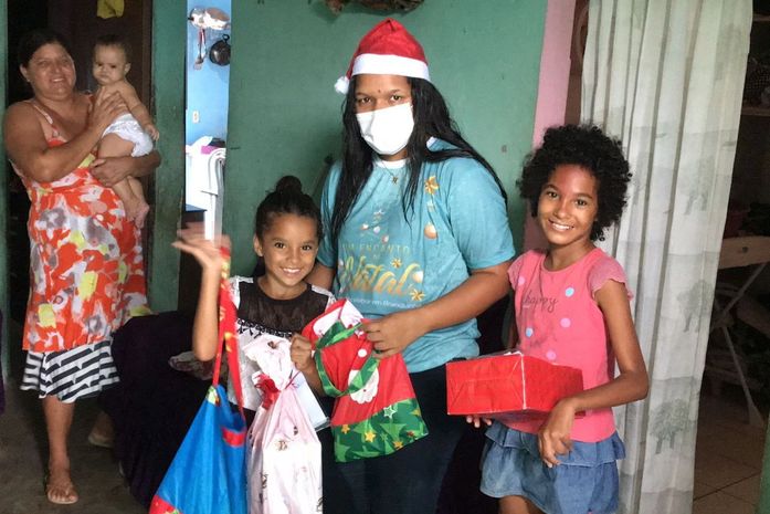 Assistência Social de Branquinha promove ação natalina para as crianças