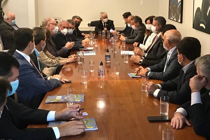 AMA participa da primeira reunião da nova diretoria da CNM com Arthur Lira