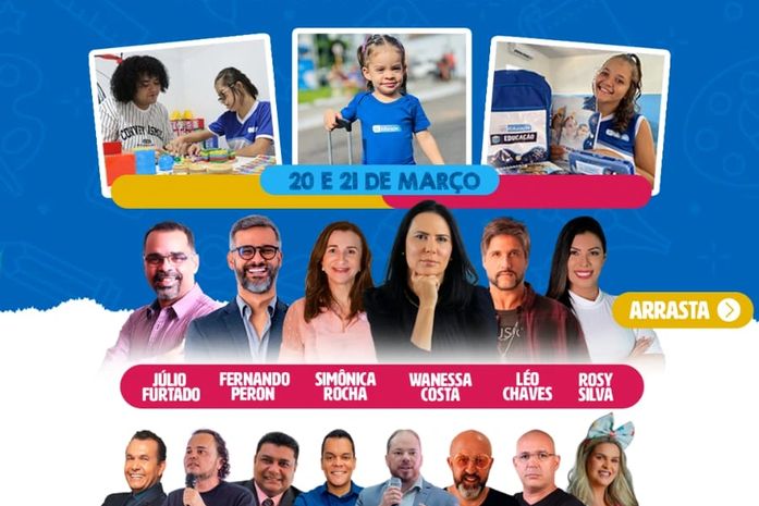 Jornada Pedagógica “Um olhar para todos” tem início nesta segunda-feira (20)