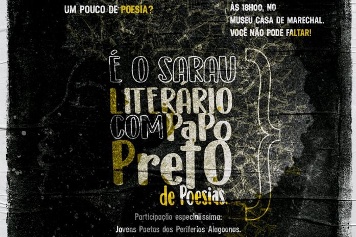 Antes do show do Gilberto Gil passa lá no Papo Preto de Poesia, na FLIMAR. A gente espera você. Tá bom?
