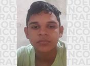 Plid faz buscas por menino de 14 anos e pede ajuda à população