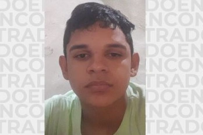 Plid faz buscas por menino de 14 anos e pede ajuda à população