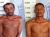 Josuel Peixoto dos Santos, de 42 anos, e Joel Marcos Peixoto dos Santos, de 23 anos, respectivamente.
