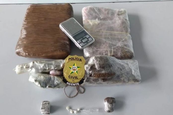 Droga foi apreendida durante operação